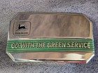 Vintage 1990 John Deere belt buckle ~ Go with green service ~ New old stock ~ — photo 1