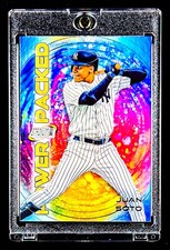 JUAN SOTO RARE POWER PACKED COLORBLAST REFRACTOR YANKEES MINT INVESTMENT