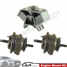 Front L & R Engine & Trans Mount Set 3PCS. 1990-1992 for Toyota Supra 3.0L