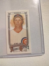 2025 Topps Allen & Ginter Mini Greg Maddux #41 A&G Back