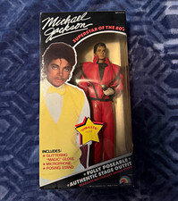 Product Image: LJN Michael Jackson Thriller Fully Poseable Action Figure w/ Gloves Stand Mic