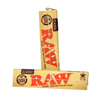 RAW ROLLING PAPERS RIZLA CLASSSIC 2X KING SIZE 110mm BOOKLETS ORIGINAL (ZWEIPACK)