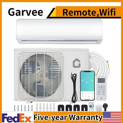 12000 BTU Mini Split Air Conditioner 21 SEER2 230V Compatible with Alexa Kits