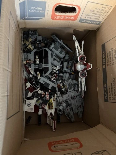 Lego Star Wars Lot Of Many Lego Sets And Figures, Most Of The Sets Are Complete.