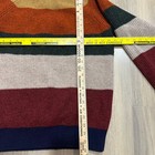Beams Japan Wool Crewneck Multi Stripe 5G Sweater Mens Size Medium — photo 6