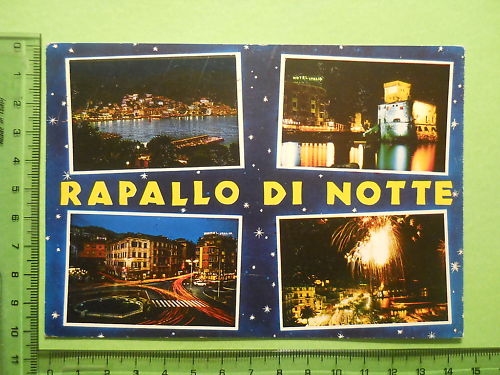 LIGURIA RAPALLO (GE) - VEDUTE NOTTURNE - 14453
