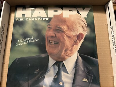A.B. ''Happy'' Chandler LP: Songs and Memories. 1984. Factory Sealed