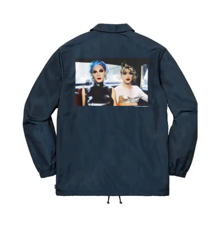 Supreme Nan Goldin Misty and Jimmy Paulette Coaches Jacket Mens 