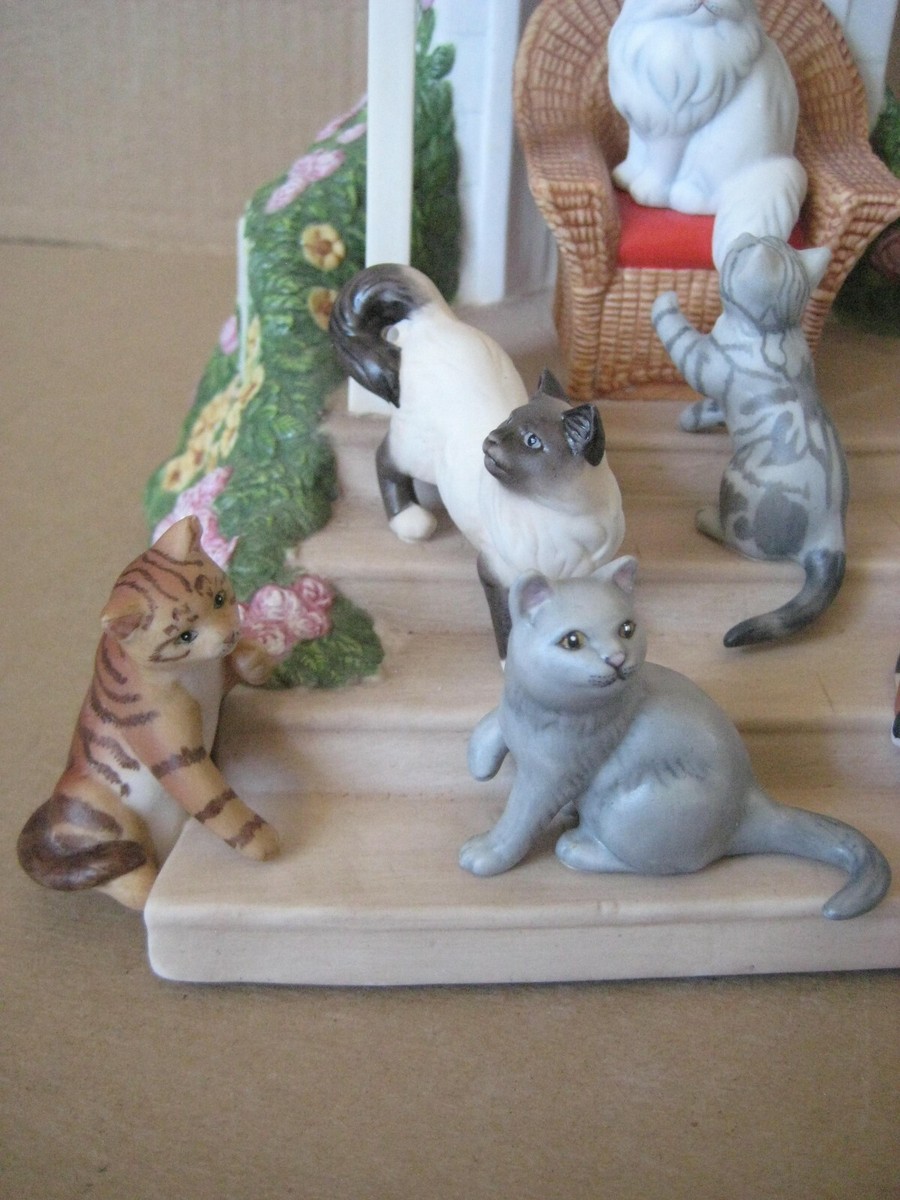 フランクリン ミント 1988 Hand painted Cat フランクリン ミント 1988