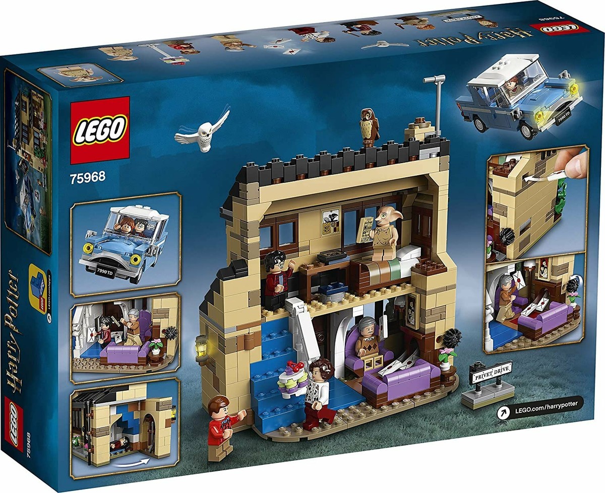 LEGO 75968 Harry Potter 4 Privet Drive Toy House With Magical