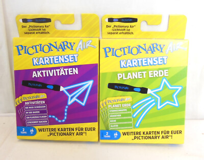 Mattel Pictionary Air Erweiterungskartenset Aktivitäten Planet Erde Wählbar