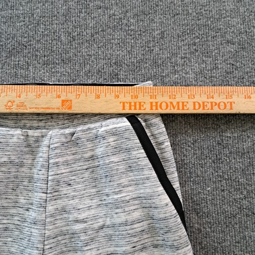 Champion Sweatpants Youth Size Medium 8/10 Gray Black Fleece Joggers 22x23 - Picture 10 of 11