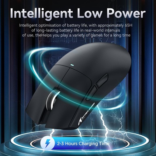 ATTACK SHARK X11 BT/2.4G Wireless/Kabelgebundene Gaming-Maus, PixArt PAW3311 - Afbeelding 22 van 67