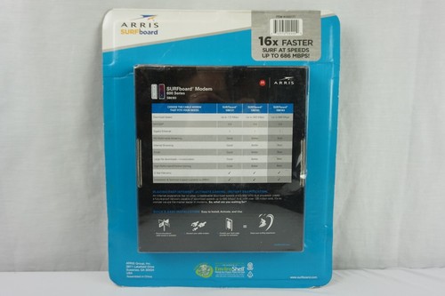 Kabelmodem ARRIS SB6183 SURFBoard 16 x 4 686 Mbps DOCSIS 3.0 schwarz - Brandneu - Bild 3 von 4