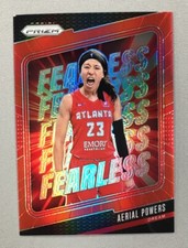 Aerial Powers 2024 Panini Prizm WNBA Fearless Red /99 #13 ATLANTA DREAM