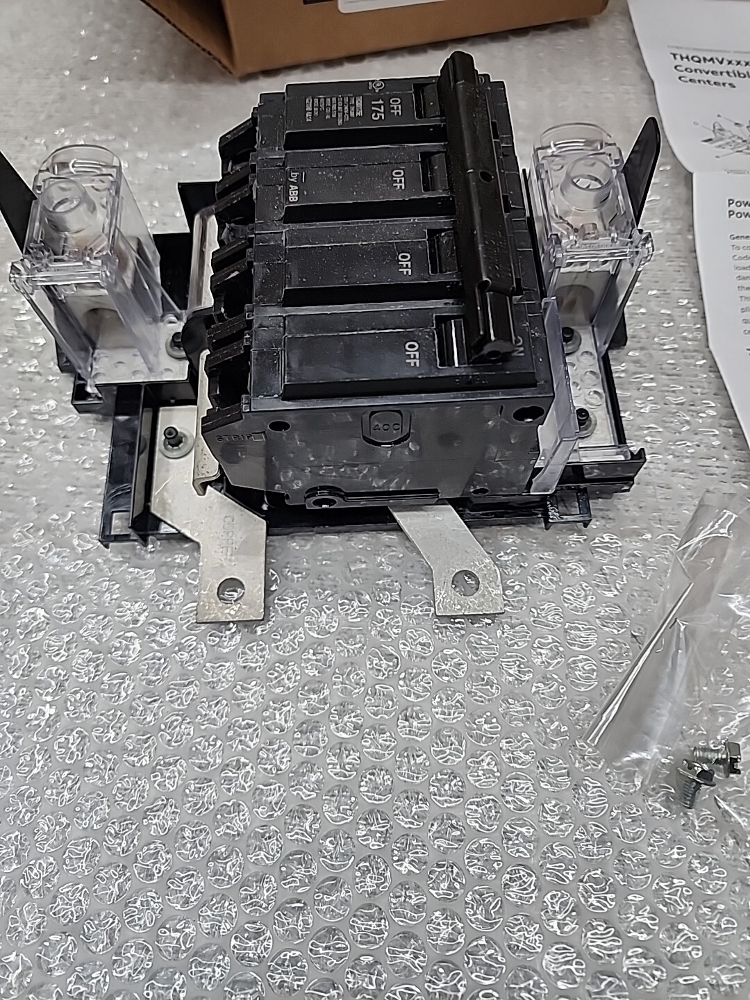 GE, THQMV175E, Circuit Breaker, 175 Amps 120/240V  (  NEW  )