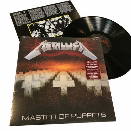 Metallica – Master Of Puppets, 180 Gram Vinyl LP Metallica – Master Of Puppets, 180 Gram Vinyl LP