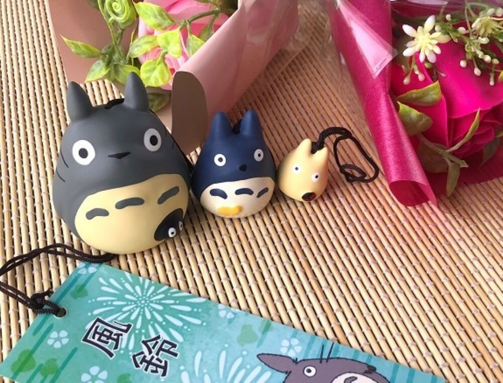 Ghibli My Neighbor Totoro Trio of Large Medium and Small Totoros