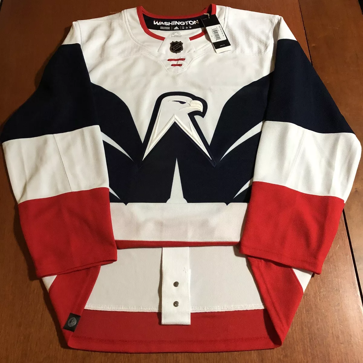 Adidas Authentic Washington Capitals 2023 NHL Stadium Series Jersey White 50