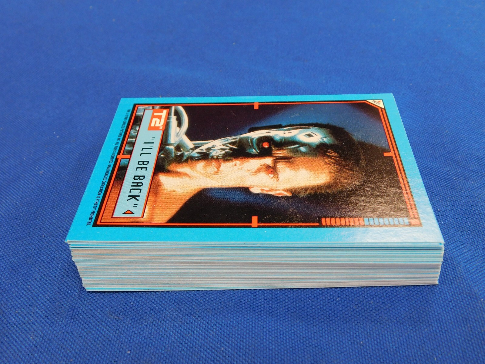 Terminator 2 Sticker Cards 1991 Topps Terminator 2 T2 Sticker Cards Complete Set | eBay