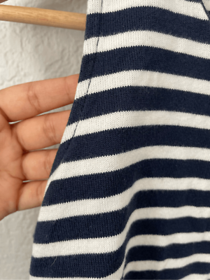 Woman's Ann Taylor Loft blue and white dress | eBay