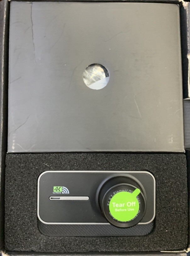 4K WiFi Dual Dash Cam for Front and Rear Car Recording with App-image