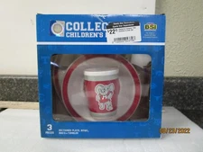 Alabama Crimson Tide Children's Dish Set - Plate Bowl & 6oz Tumber - Baby Gift!