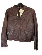 Laura Clement Ladies Leather Jacket, Size 14, New