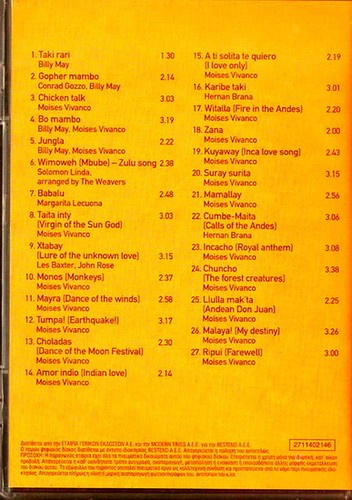 YMA SUMAC Greatest Hits Billy May Moises Vivanco 27 tracks CD - Picture 2 of 2