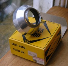 25.5mm 1" push fit lens hood slip on shade UK made
