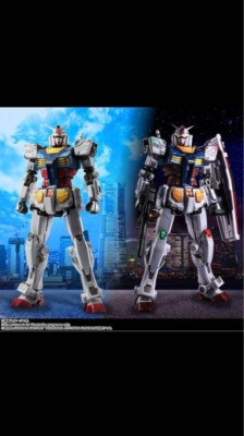 Chogokin x Gundam Factory Yokohama RX-78F00 Night illuminated