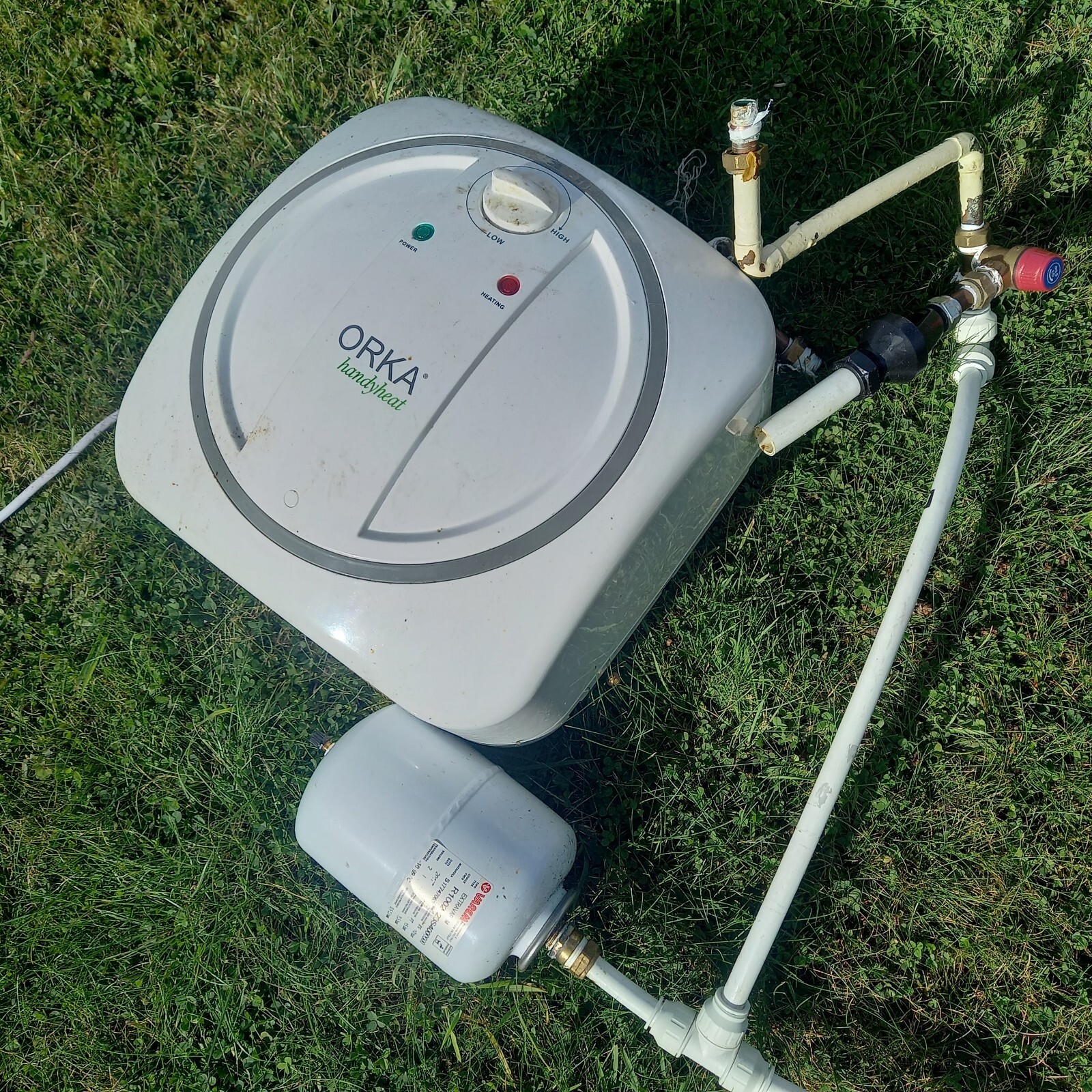 ORKA Under sink Unvented Electric Water Heater + Varem Potable