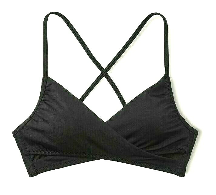 VICTORIA'S SECRET PINK SWIM Body Wrap Top in Black M NEW | eBay