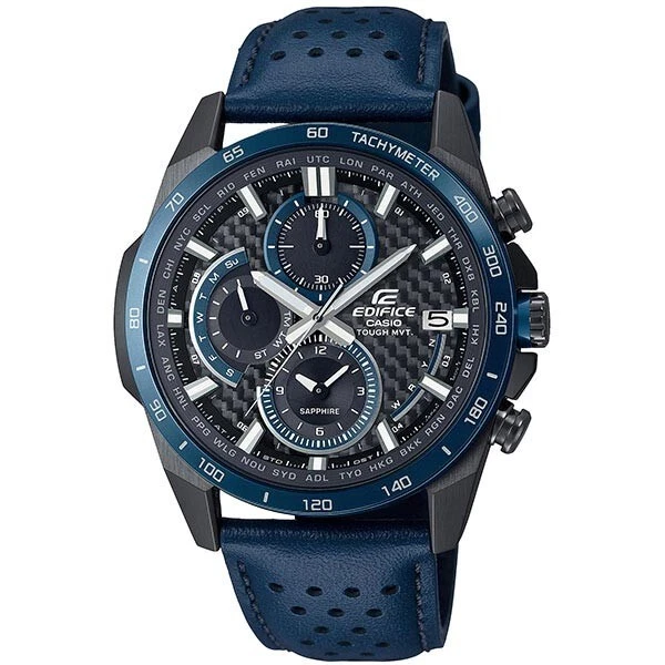 CASIO EDIFICE EQW A2000CL 2AJF Black Blue Sport Radio Solar 2021s