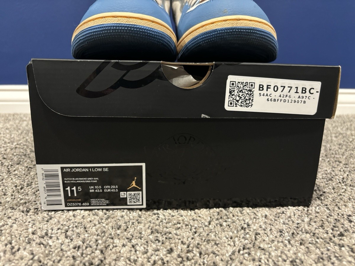 Size 11.5 - Air Jordan 1 SE Low Tokyo 96 Shoes - Great