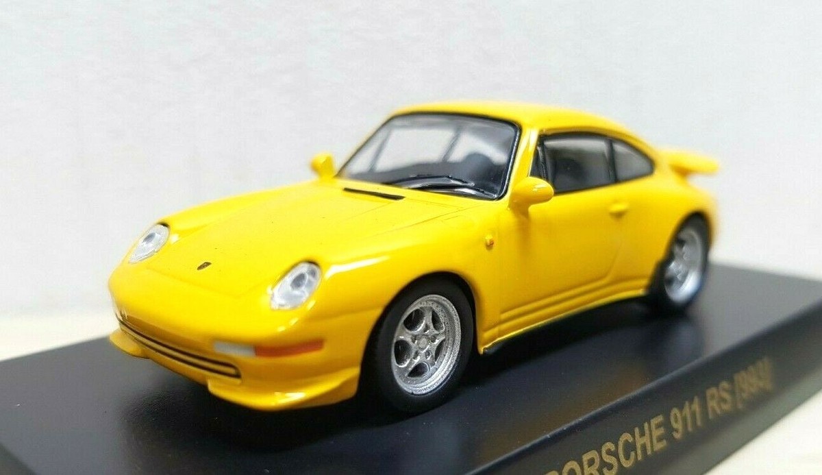 1/64 Kyosho PORSCHE 911 RS (993) YELLOW diecast car model | eBay