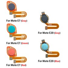 Fingerprint Reader Sensor Home Button Flex Cable For M Moto E7 E20 E32