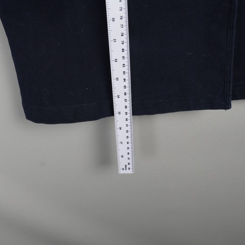 Tommy Hilfiger Trench Coat Womens Small Blue Double Breasted Overcoat Y2K B61 - Picture 3 of 9