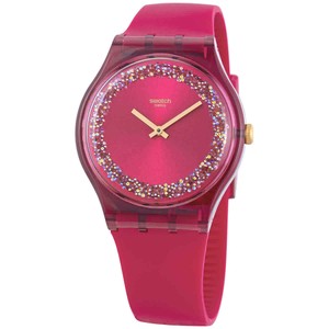 Swatch Ruby Rings Quartz Red Dial Ladies Watch SUOP111 | eBay