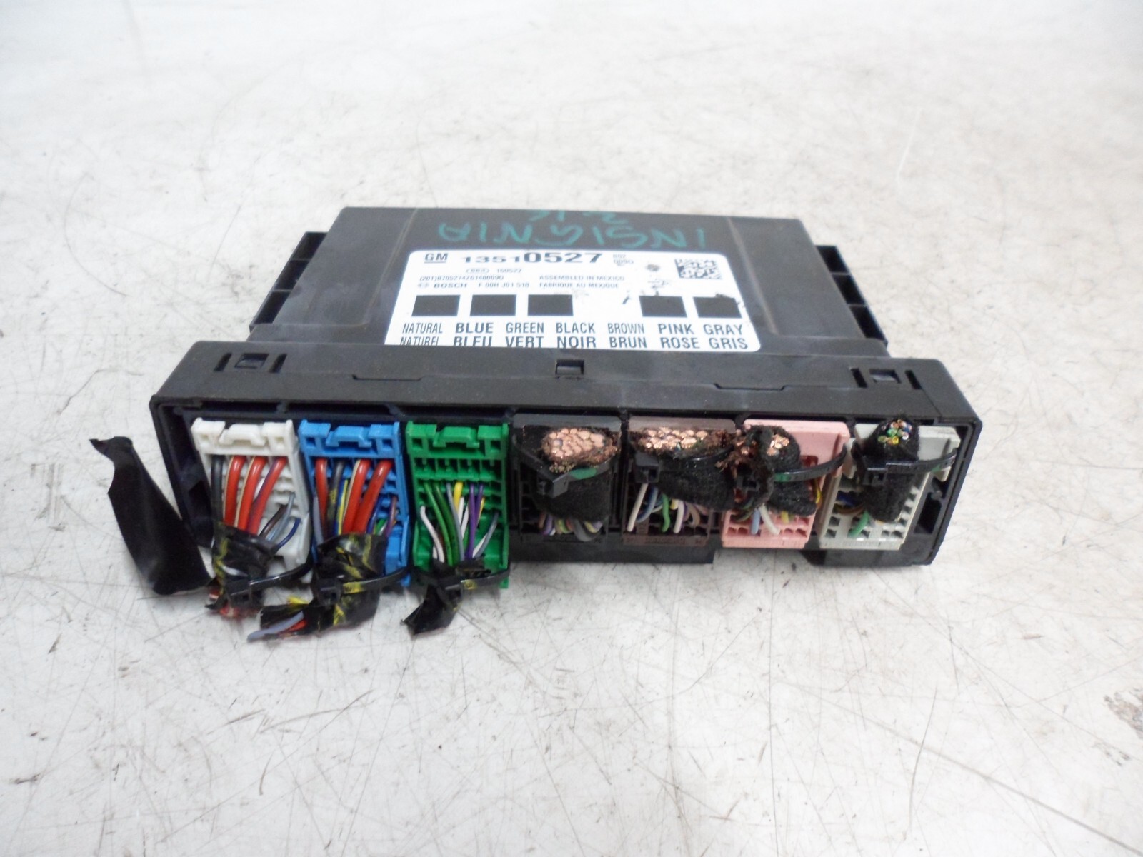 VAUXHALL INSIGNIA 2016 1.6 CDTI BCM BODY CONTROL UNIT ECU MODULE