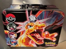 1x Pokémon EMPTY Charizard Fall 2023 Lunch Tin Skeledirge Meowscarada Quaquaval