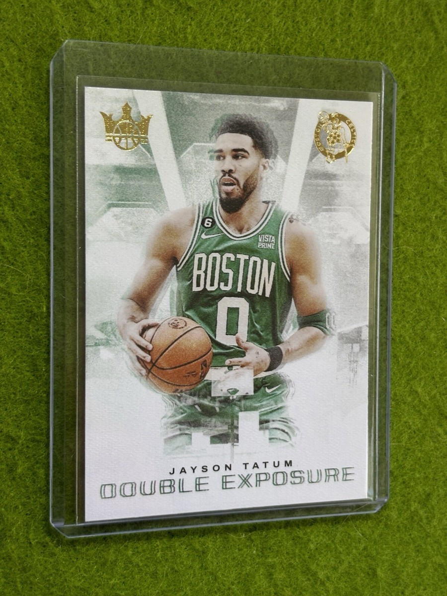 Jayson Tatum COURT KINGS CARD Jersey #0 Celtics 2022 DOUBLE