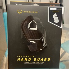 Evoshield PRO-SRZ 2.0 Baseball Batters Hand Guard - White - Left Hitter - Large