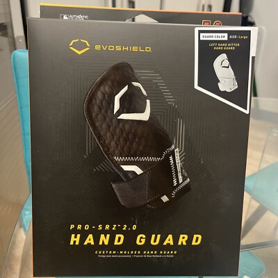 Evoshield PRO-SRZ 2.0 Baseball Batters Hand Guard - White - Left Hitter - Large