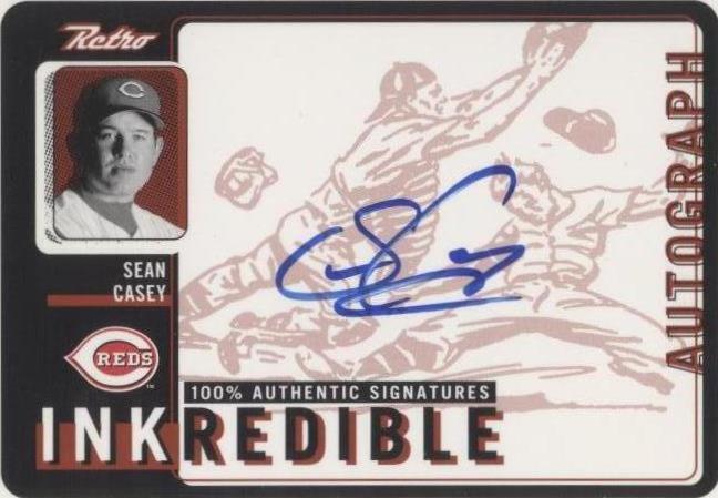 1999 Upper Deck Retro - Sean Casey #SC - 1 of 1