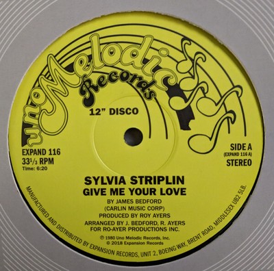 Sylvia Striplin - Give Me Your Love / You Can't Turn Me Away, 12'', (Vinyl)