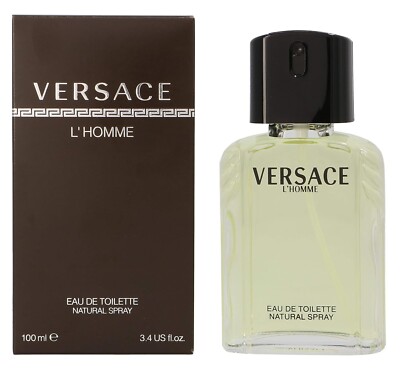Versace L'Homme 100ml EDT Spray Men
