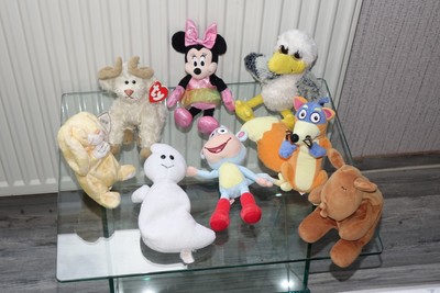 TY        Stofftier   Konvolut TOP  Minnie Maus uvm.  8x   RAR