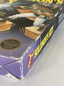 Solomons Key Game NES Nintendo Entertainment System Tecmo Original Boxed
