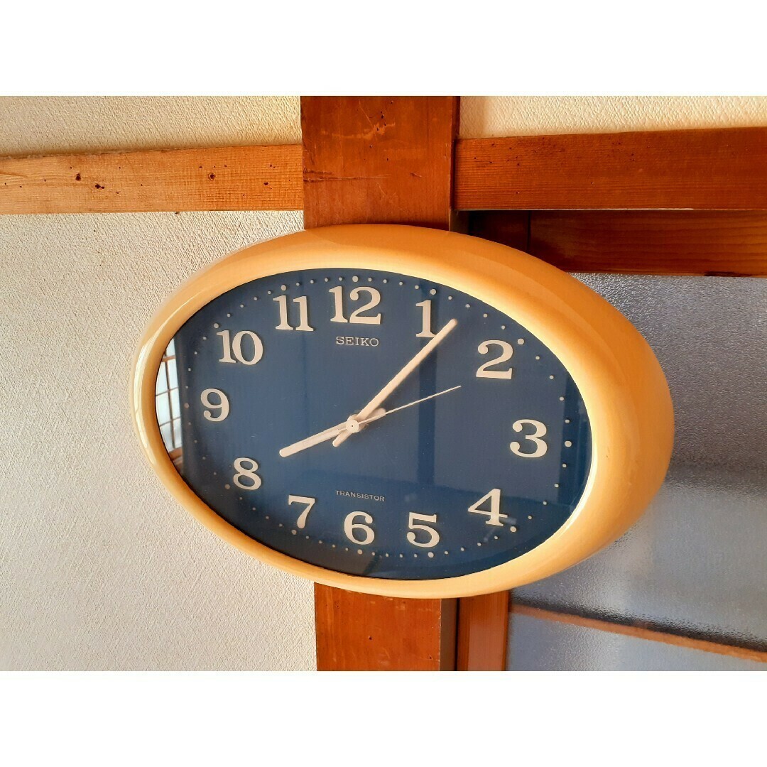 Seiko Wall Clock Transistor Space Age Without Box Used F/S From